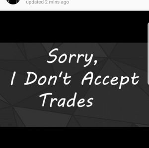 No trades please